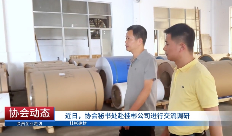 廣東頂墻協(xié)會秘書處赴桂彬公司進行交流調(diào)研